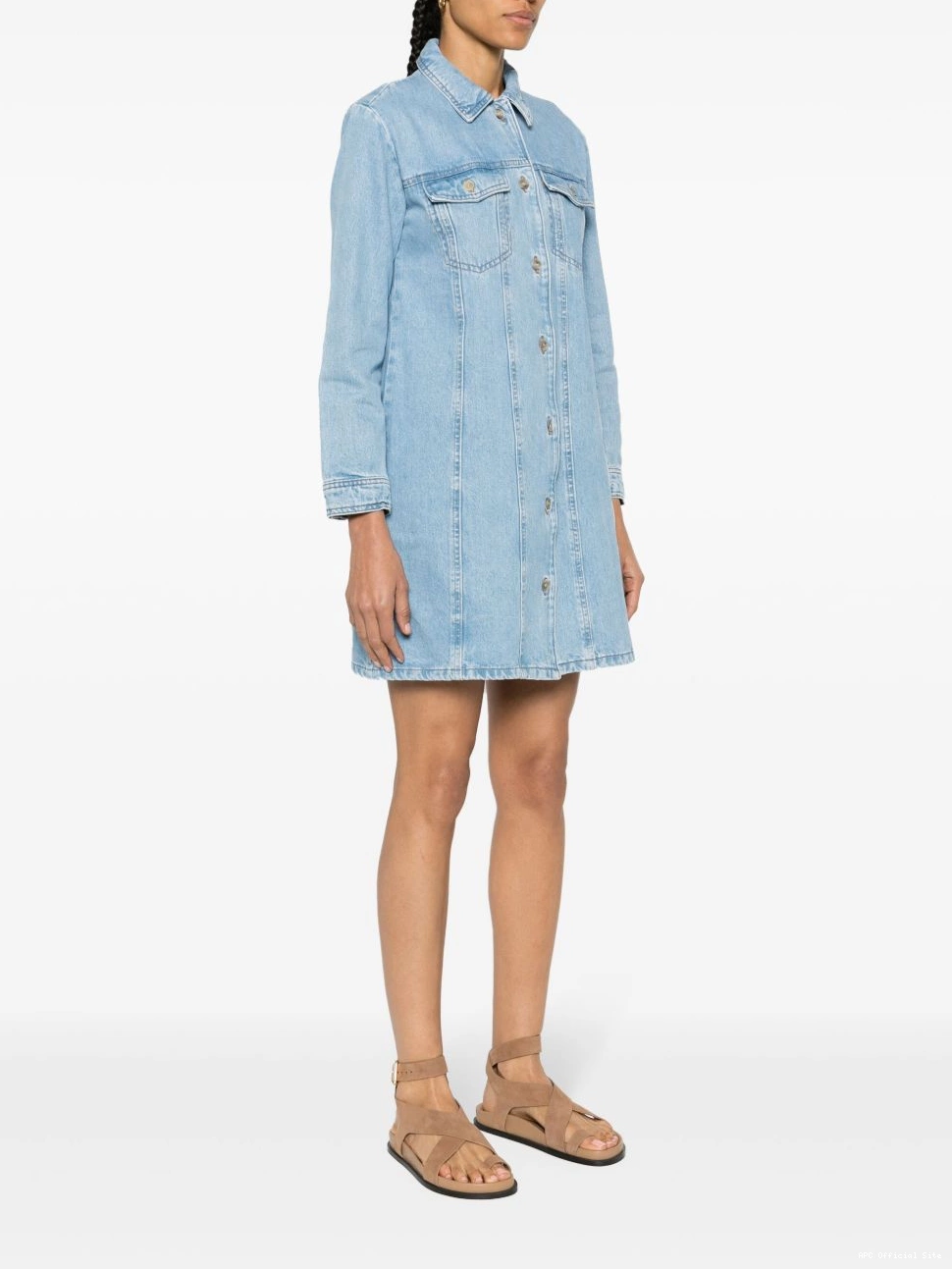 Affordable Alpine Women A.P.C. minidress denim 0426